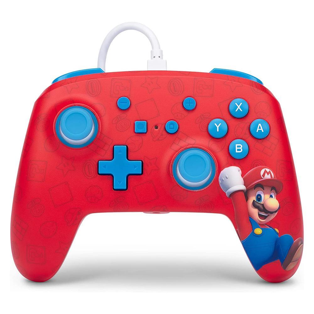 PowerA Enhanced USB Wired Controller Gamepad For Nintendo Switch Woohoo Mario