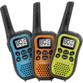 3PK Uniden UH45-3 80CH 0.5W UHF Mini Compact Handheld CB Radio w/ Kid-Z Mode