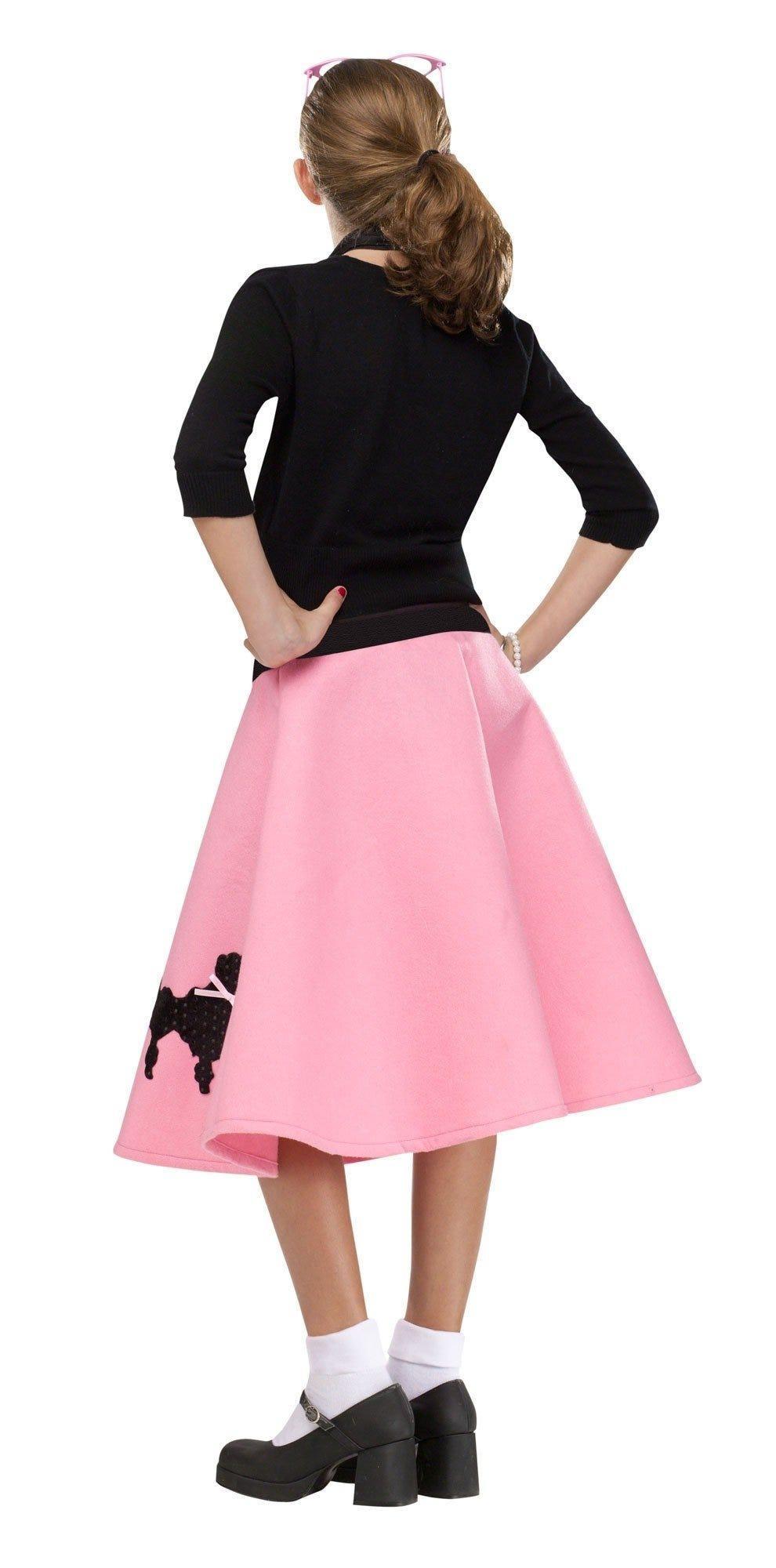 Poodle Skirt 50s Girls Costume
