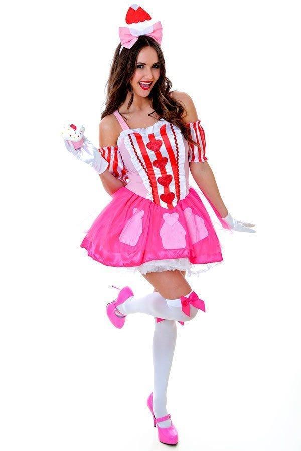 Katy Perry Pink Cupcake Womens Costume