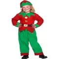 Santa Little Helper Elf Christmas Child Costume