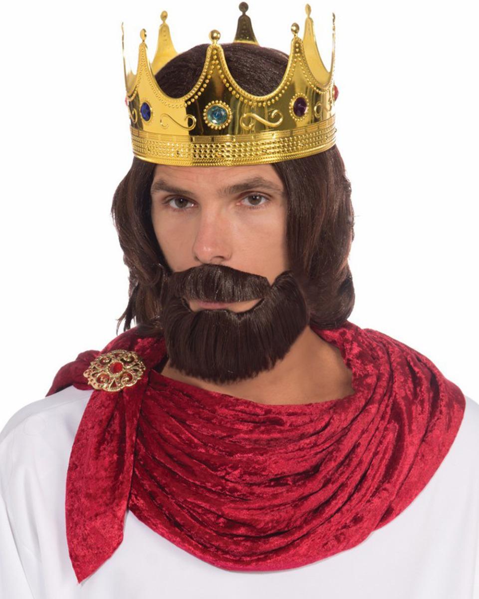 Royal King Wig Beard Moustache
