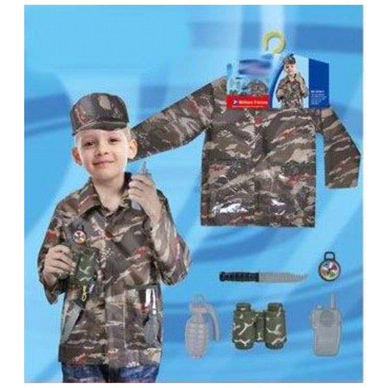Military Soldier Army Child Roleplay Costume
