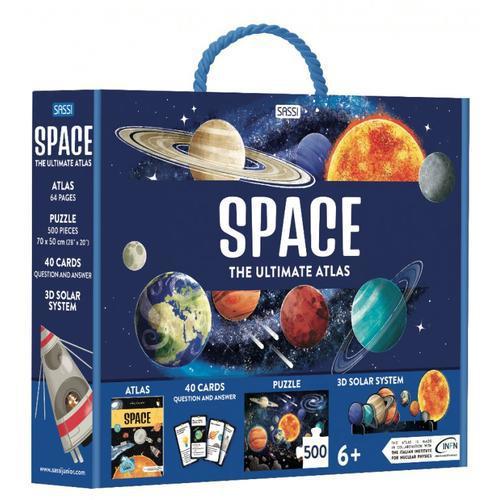 Space The Ultimate Atlas Puzzle Set, 500 Piece