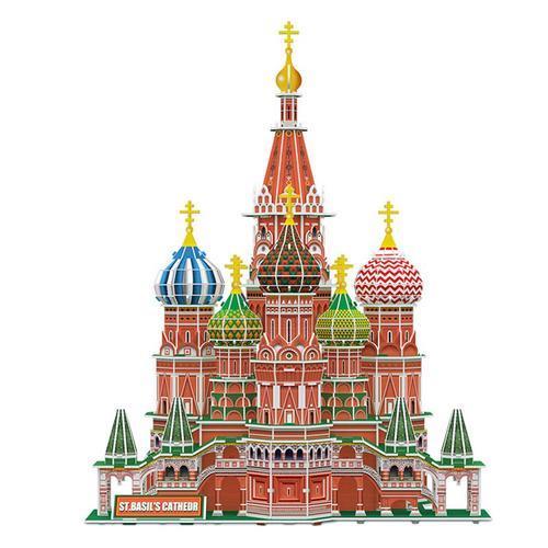 Moscow St. Basil's Cathedral 3D, 222 Piece