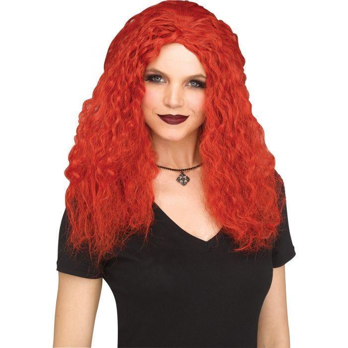 Crimped Sorceress Costume Wig