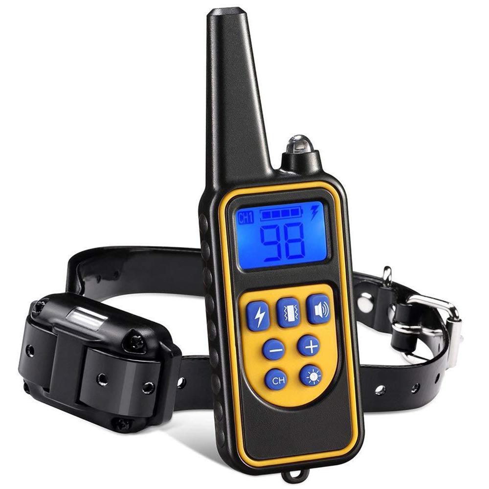 Pet Dog Training E-Collar Anti Bark Remote Control Obedience Collar