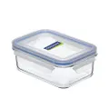 Glasslock Rectangle Tempered Glass Food Container - 715mL