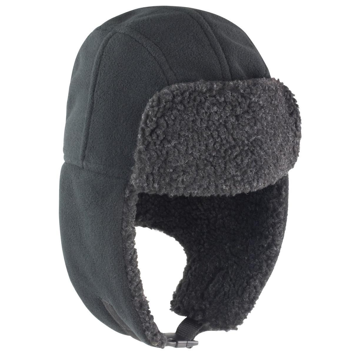 Result Mens Winter Thinsulate Sherpa Hat (Black) (L)