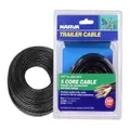 Narva 5 Core Trailer Cable 2.5mm 5A 30m Automotive Boat Caravan Truck Wire Cable V90 PVC Insulated