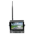 Elinz 2CH Digital Wireless 7" DVR Splitscreen Monitor 12V 24V Car Caravan Truck Trailer