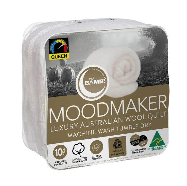 My Bambi MOODMAKER WOOL 730GSM Quilt - ALL SEASON (2 IN 1)