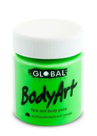 Bodyart Face & Body Gel - Neon Green (Fluoro) 45ml