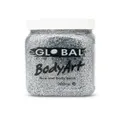Bodyart Face & Body Gel - Silver Glitter 200ml