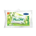 Jason Firm Feel Soft Rectangle Sleeping Pillow Cushion w/ Bamboo Cover White
