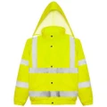 PRO RTX Mens High-Vis Bomber Jacket (Yellow) (3XL)