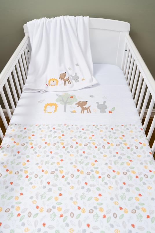 Treetops Forest Baby 3 Piece Coverlet Bedding Set