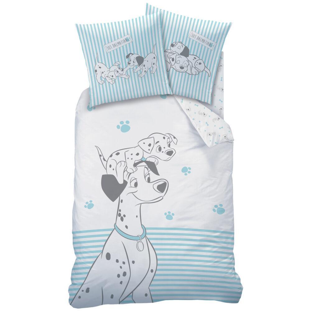Disney 101 Dalmatians Family Quilt Cover Set - Single Bed