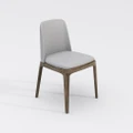 Walnut PU Leather Dining Chair/Nordic/Contemporary