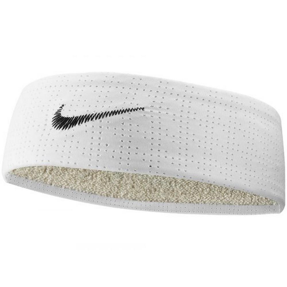 Nike Fury Headband (White) (One Size)