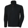 Helly Hansen Mens Kensington Half Zip Fleece Jacket (Black) (XXL)