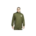 Nike Men's Sportswear Swoosh League Woven Lined Jacket (Rough Green/Rough Green, Size XL)