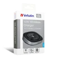 Verbatim 10W Rotatable Qi Wireless Charger Dock For iPhone 14/Samsung S22 Black