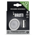 BIALETTI SILICONE RING GASKET + FILTER PLATE FOR STAINLESS STEEL COFFEE PERCOLATORS-4 Cup