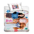 Barbie and Friends Quilt Cover Set - Single Bed