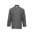 Premier Unisex Denim Chefs Jacket (Pack of 2) (Grey Denim) (L)
