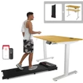 Advwin Electric Standing Desk & Walking Pad Treanmill Exercise Setup