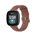 Leather Watch Straps compatible with the Fitbit Versa 3 and the Fitbit Sense