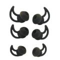 Vicanber 6pcs for Bose Soundsport QC20 QC30 Silicone In-ear Earbud Tips Protector Cover (Black)