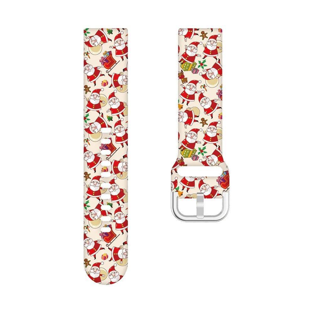 Christmas Watch Straps compatible with the Fossil Hybrid Tailor, Venture, Scarlette, Charter