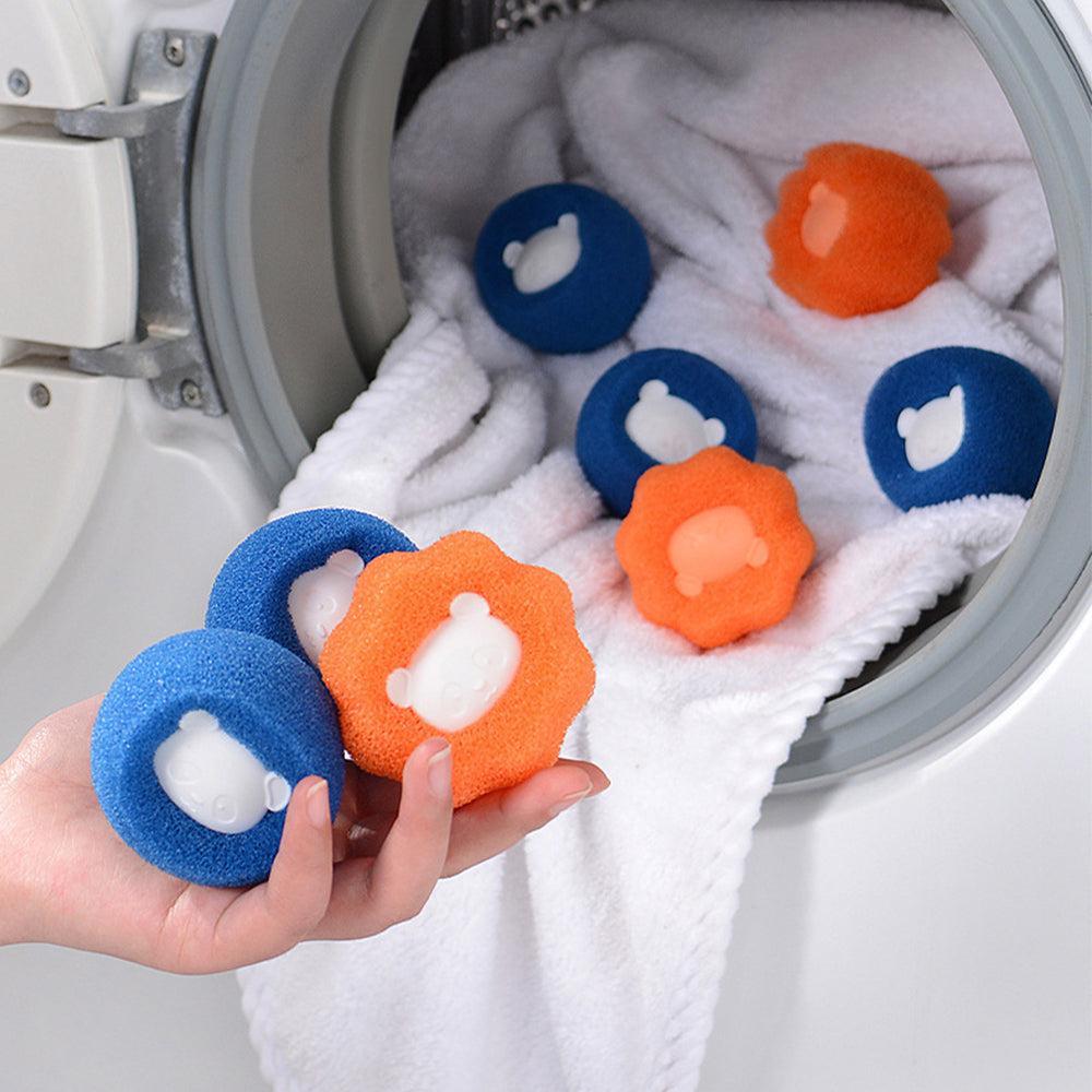 6pcs Pet Hair Remover Laundry Washer Dryer Balls Lint Remover Tools
