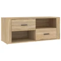 TV Cabinet Sonoma Oak 100x35x40 cm Engineered Wood vidaXL