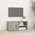 TV Cabinet Concrete Grey 80x31.5x36 cm Engineered Wood vidaXL