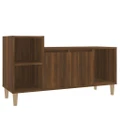 TV Cabinet Brown Oak 100x35x55 cm Engineered Wood vidaXL