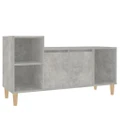 TV Cabinet Concrete Grey 100x35x55 cm Engineered Wood vidaXL