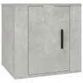 Wall Mounted TV Cabinet Concrete Grey 40x34.5x40 cm vidaXL