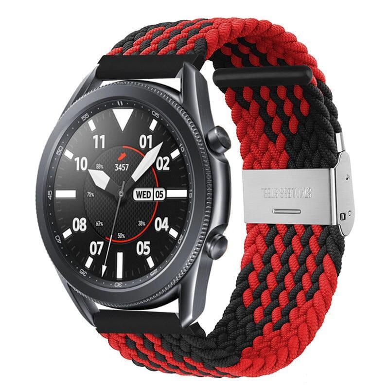 Nylon Braided Loop Watch Straps Compatible with the Nixon 22mm Range