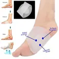 10 Arch Support Shoe Gel Insole Flat Feet Pad Pain Relief Plantar Fasciitis Foot - 4PCS