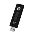HP X911W 512GB USB 3.2 Type-A 300MB/s 410MB/s Flash Drive Memory Stick 0C to 60C External Storage for Windows 8 10 11 Mac HPFD911W-512