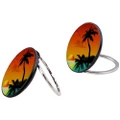 Matte MagSafe Charger Compatible, Qi Wireless Charging, Palm Tree Sunset