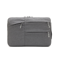 B35 15.6-inch Gray Outing Notebook Tablet Bag Business Work Macbook Multi-layer Liner Bag Briefcase for Men and Women