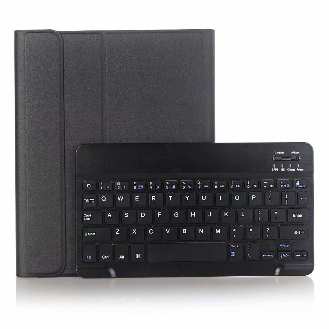 MCC For Samsung Galaxy Tab A8 10.5" Keyboard Case Cover S Pen Slot X200 X205 [Black]