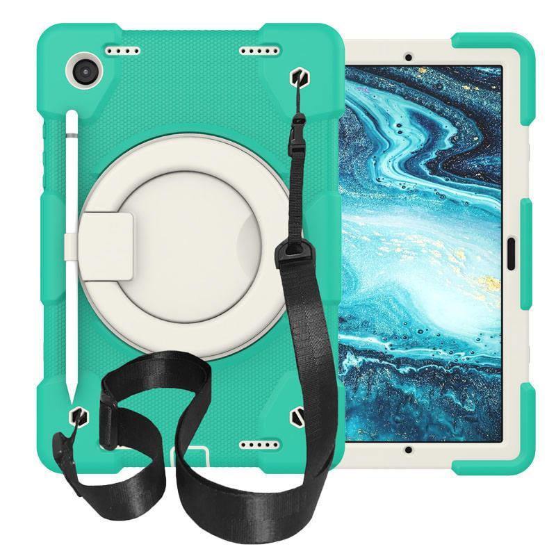 StrapsCo Tab A 8 X200/X205 Samsung Tablet Case with 360°Swivel Stand-Mint Green