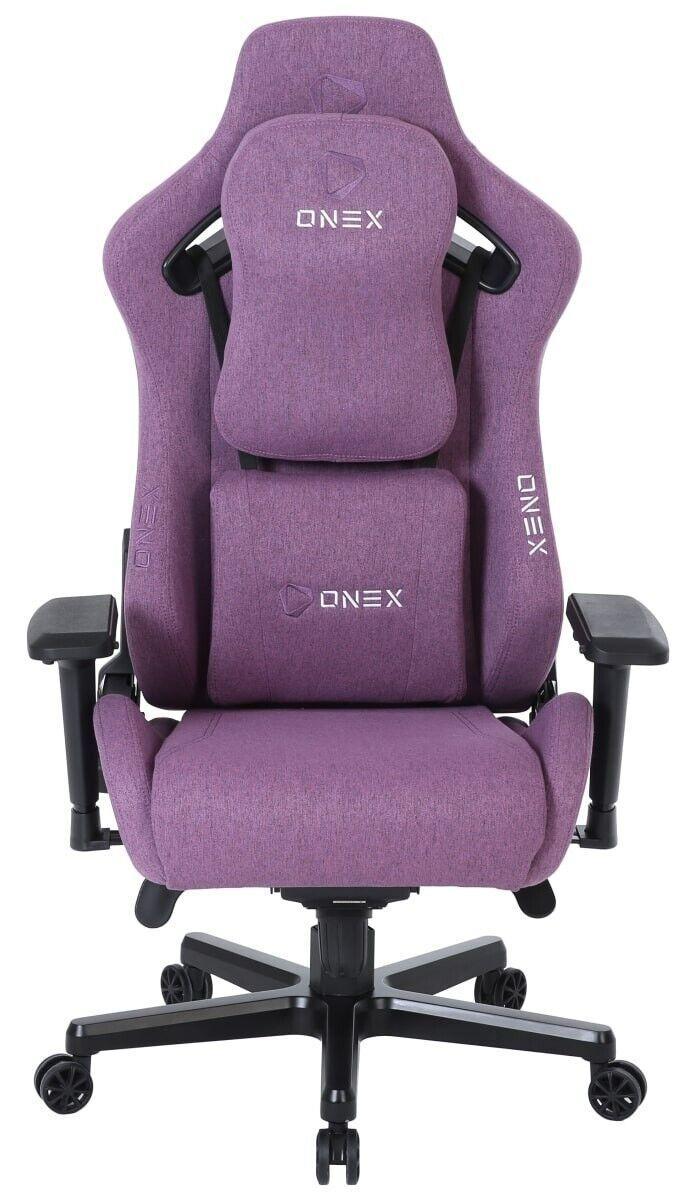 ONEX EV12 Evolution Series Premium Fabric gaming and office chair - Deep Purple