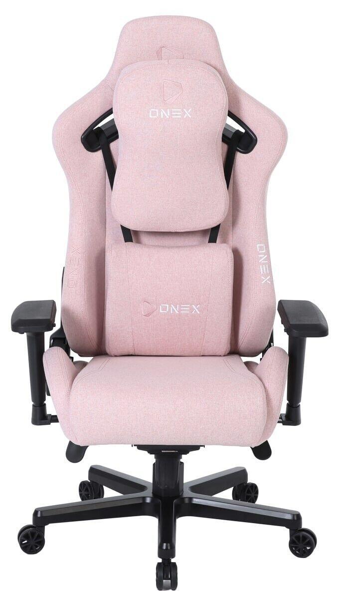 ONEX EV12 Evolution Series Premium Fabric gaming and office chair - Pink