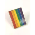 Collectable pin - Rainbow splitcake Pride